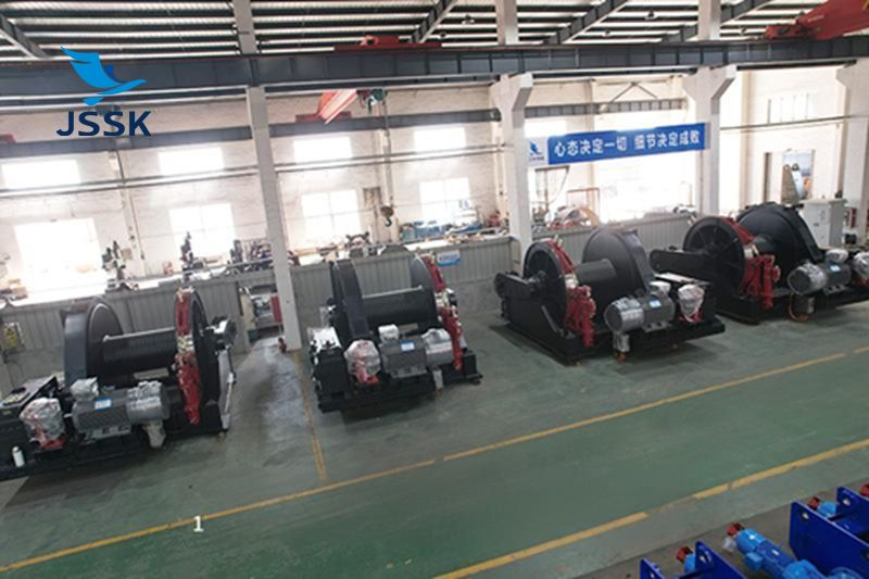 160T電動變頻定位絞車