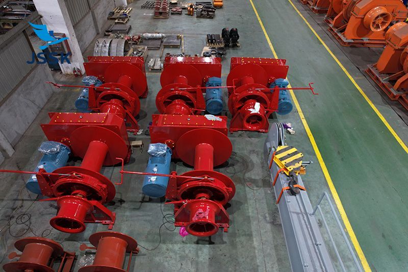 196KN電動變頻移貨絞車